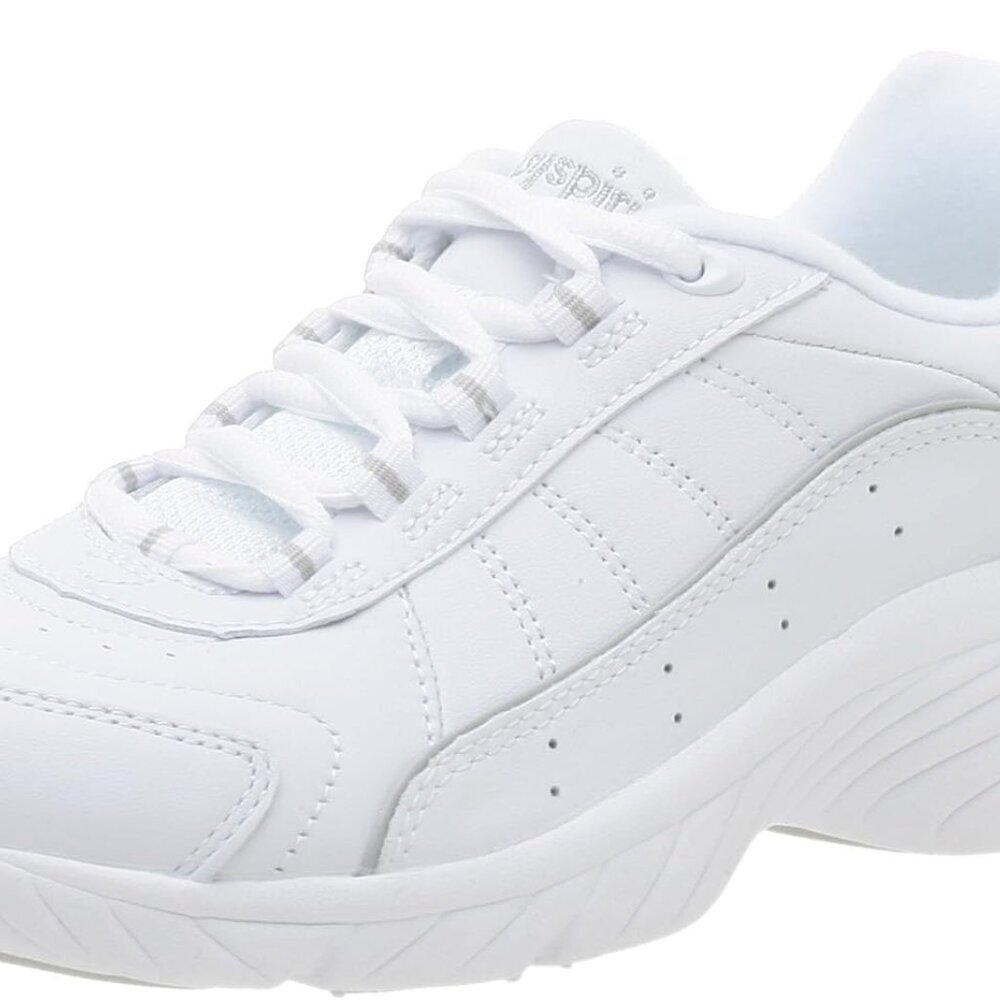 Women's Leather Athletic Shoe Size 9.5 Breathable Comfort Lightweight Walking